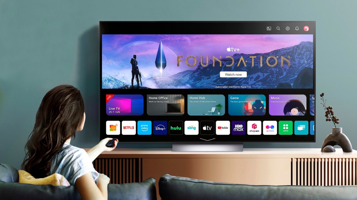 Téléviseur LG OLED (2023) // Source : LG Téléviseur LG OLED (2023) // Source : LG