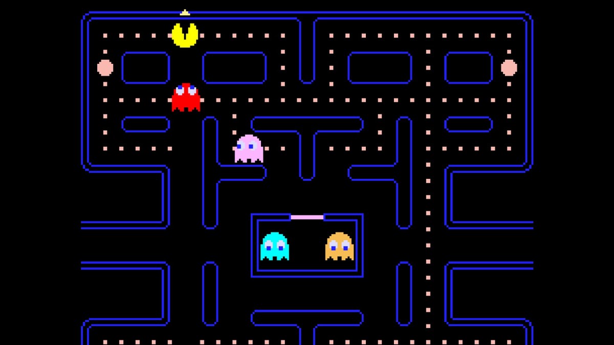 Source : Capture d'écran du jeu Pac Man Source : Capture d'écran du jeu Pac Man