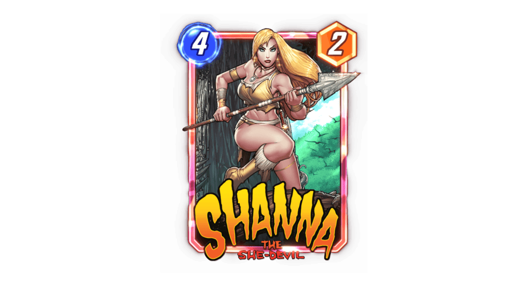 Shanna dans Marvel Snap // Source : Marvel Snap Shanna dans Marvel Snap // Source : Marvel Snap