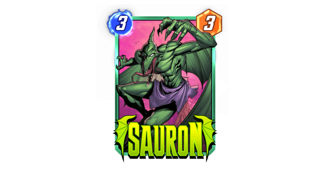 Sauron dans Marvel Snap // Source : Marvel Snap Sauron dans Marvel Snap // Source : Marvel Snap
