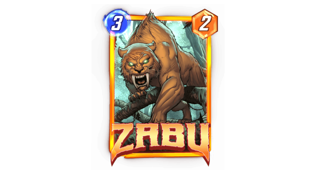 Zabu dans Marvel Snap // Source : Marvel Snap Zabu dans Marvel Snap // Source : Marvel Snap