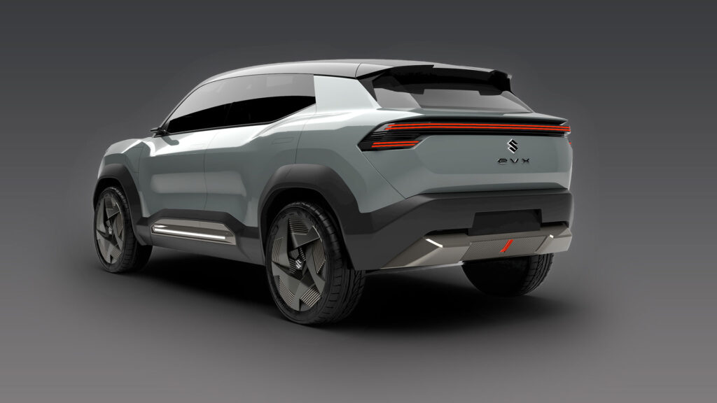 Suzuki concept eVX 100 % électrique // Source : Suzuki Suzuki concept eVX 100 % électrique // Source : Suzuki