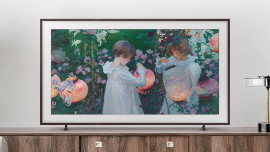 Œillet, Lys, Lys, Rose - John Singer Sargent - 1885 // Source : Samsung