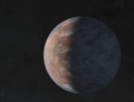 Vue d'artiste de l'exoplanète TOI-700 e. // Source : Capture YouTube Nasa Goddard
