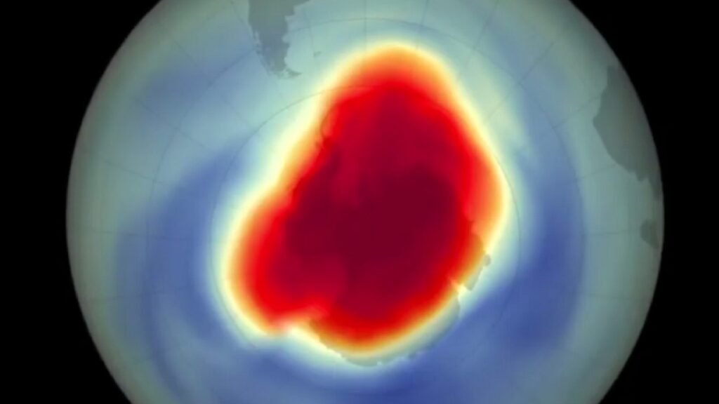 Trou couche d'ozone // Source : Australian Academy of Science Trou couche d'ozone // Source : Australian Academy of Science