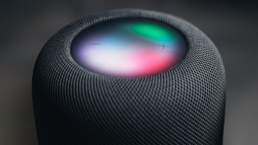 Le Apple HomePod 2. // Source : Thomas Ancelle / Numerama Le Apple HomePod 2. // Source : Thomas Ancelle / Numerama