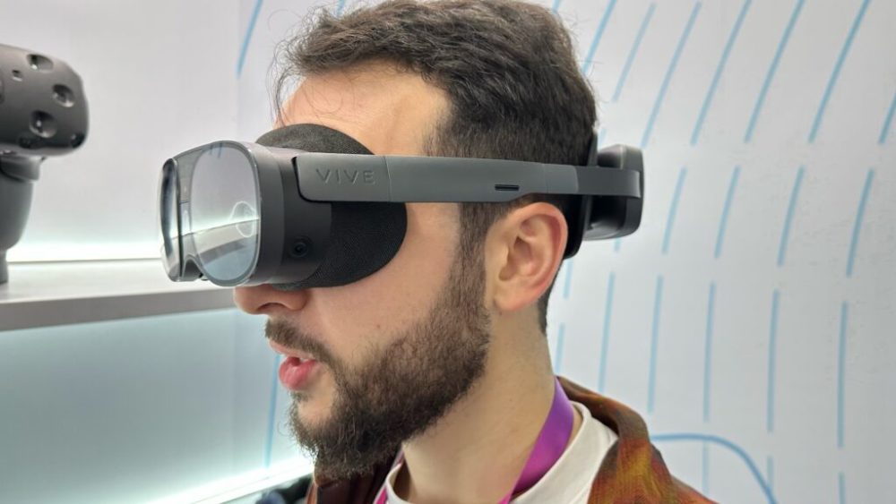 Le HTC Vive XR Elite. // Source : Numerama Le HTC Vive XR Elite. // Source : Numerama