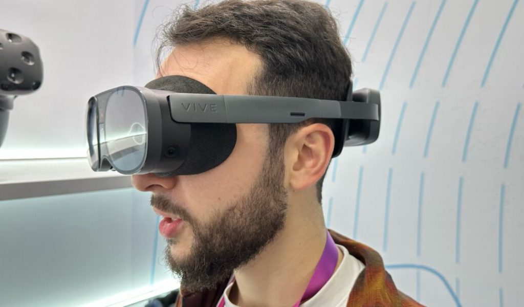 Le HTC Vive XR Elite. // Source : Numerama Le HTC Vive XR Elite. // Source : Numerama