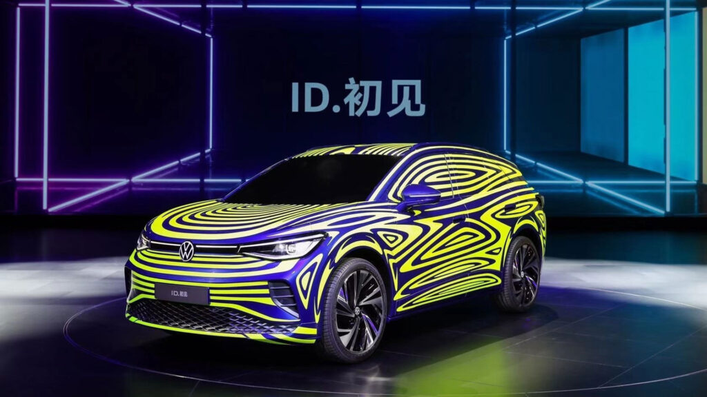 Volkswagen ID chinoise // Source : Volkswagen Volkswagen ID chinoise // Source : Volkswagen