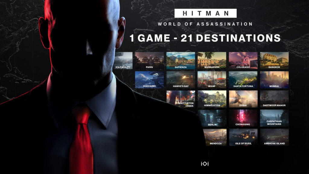 Hitman World of Assassinations // Source : IO Interactive Hitman World of Assassinations // Source : IO Interactive