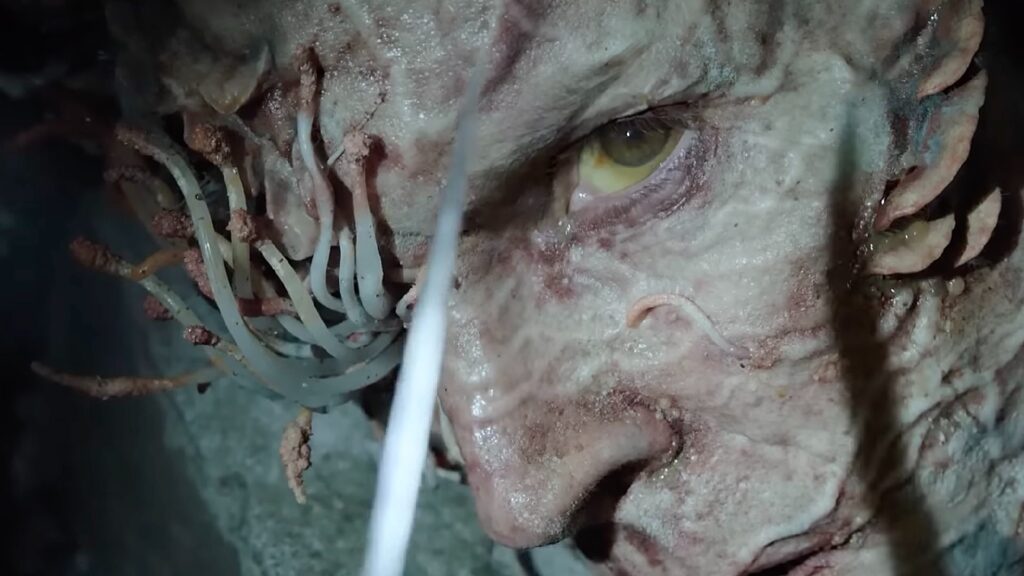 Il est établi dans la série que les zombies développent des excroissances sous forme de vrilles. // Source : HBO Il est établi dans la série que les zombies développent des excroissances sous forme de vrilles. // Source : HBO