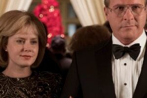 Amy Adams (Premier Contact) et Christian Bale (The Dark Knight) dans Vice // Source : Matt Kennedy / Annapurna Pictures