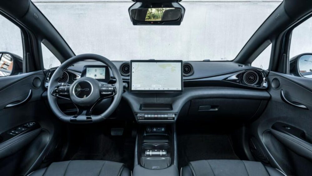Intérieur BYD Dolphin // Source : BYD Intérieur BYD Dolphin // Source : BYD