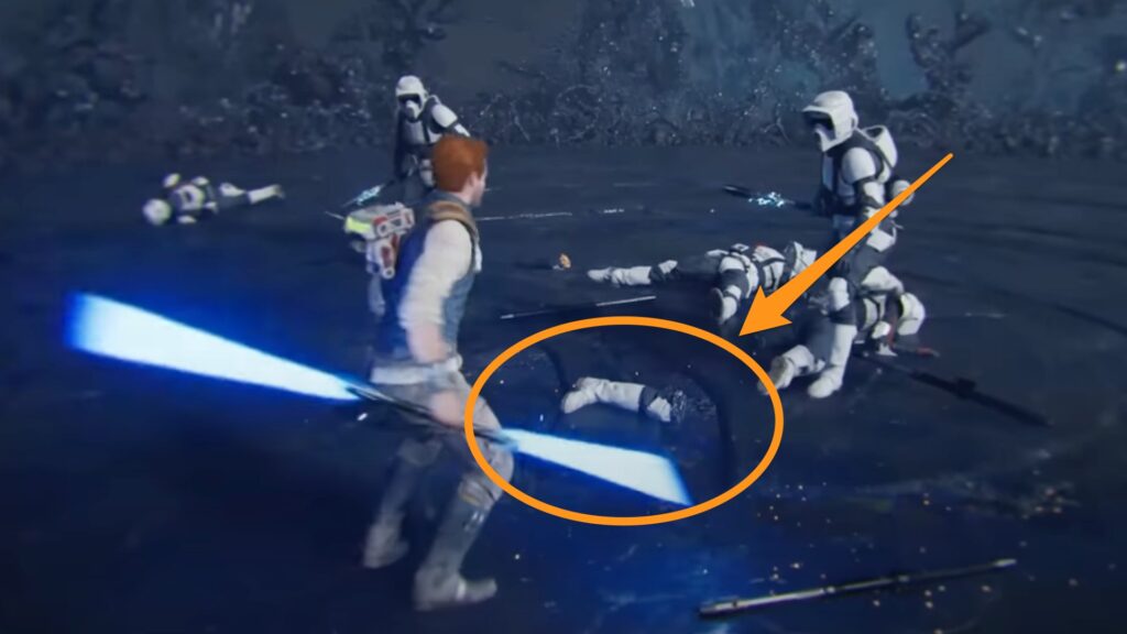 Star Wars Jedi: Survivor // Source : Capture d'écran YouTube Star Wars Jedi: Survivor // Source : Capture d'écran YouTube