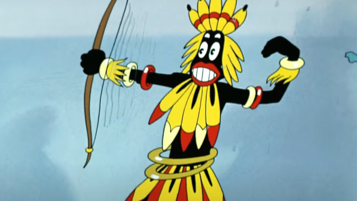 Caricature raciste dans le jeu Atomic Heart // Source : Capture d'écran YouTube Caricature raciste dans le jeu Atomic Heart // Source : Capture d'écran YouTube