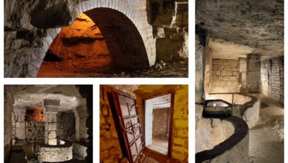 Un site pour visiter les catacombes de Paris en VR // Source : Gaspard Duval Un site pour visiter les catacombes de Paris en VR // Source : Gaspard Duval