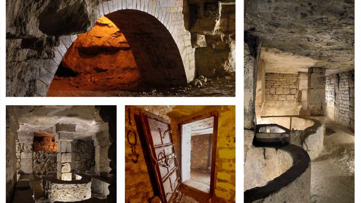 Un site pour visiter les catacombes de Paris en VR // Source : Gaspard Duval Un site pour visiter les catacombes de Paris en VR // Source : Gaspard Duval