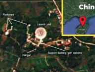 Une base de lancement sur l'Ile chinoise de Hainan // Source : MIDDLEBURY INSTITUTE OF INTERNATIONAL STUDIES/PLANET LABS Une base de lancement sur l'Ile chinoise de Hainan // Source : MIDDLEBURY INSTITUTE OF INTERNATIONAL STUDIES/PLANET LABS