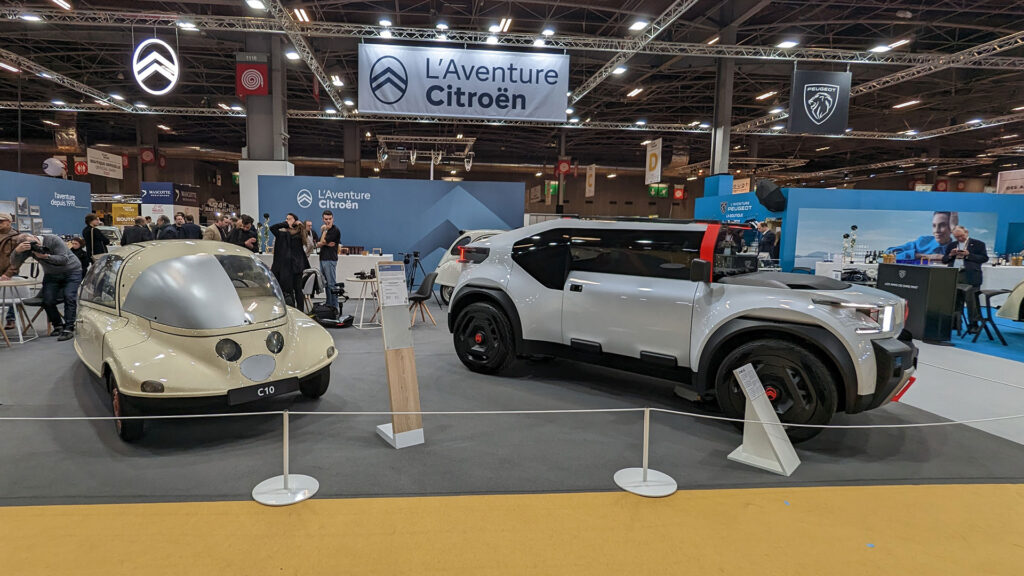 Concept Citroën Oli et prototype C10 // Source : Raphaelle Baut Concept Citroën Oli et prototype C10 // Source : Raphaelle Baut