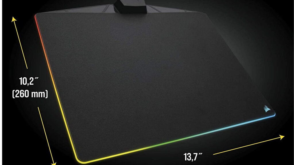 Le tapis MM800 RGB // Source : Corsair Le tapis MM800 RGB // Source : Corsair