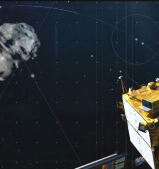 Mission DART. // Source : Capture d'écran Nasa Mission DART. // Source : Capture d'écran Nasa