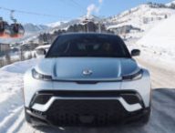Fisker Ocean test sur neige // Source : Fisker Fisker Ocean test sur neige // Source : Fisker