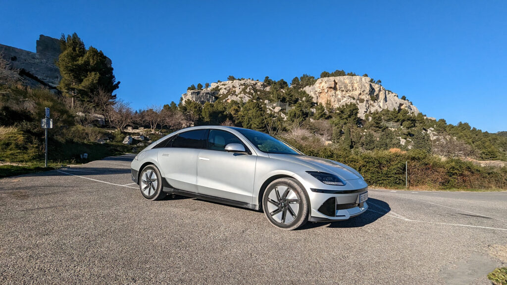 Test routier de la Hyundai Ioniq 6 // Source : Raphaelle Baut Test routier de la Hyundai Ioniq 6 // Source : Raphaelle Baut