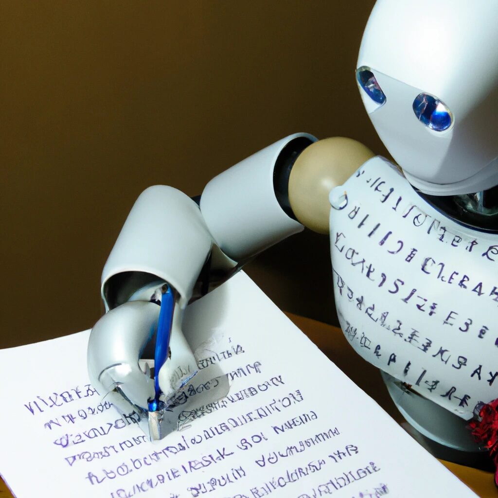 Comment savoir si un texte a été écrit par une intelligence artificielle ? // Source : Dall E Comment savoir si un texte a été écrit par une intelligence artificielle ? // Source : Dall E