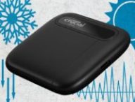 Crucial X6 2To Portable SSD // Source : Crucial Crucial X6 2To Portable SSD // Source : Crucial