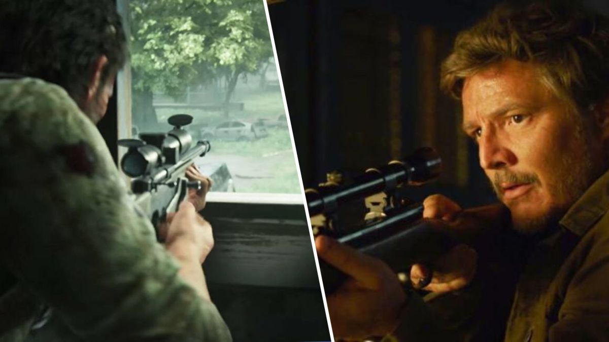 Le jeu The Last of Us vs. la série. // Source : Naughty Dog / HBO Le jeu The Last of Us vs. la série. // Source : Naughty Dog / HBO