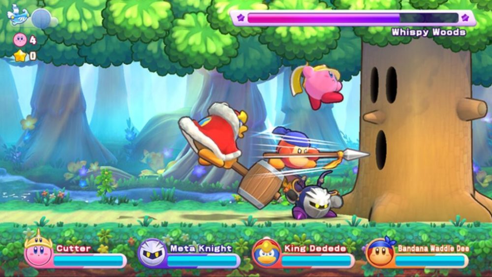 Kirby's Retunr to Dream Land Deluxe peut se jouer à 4 joueurs // Source : Nintendo Kirby's Retunr to Dream Land Deluxe peut se jouer à 4 joueurs // Source : Nintendo