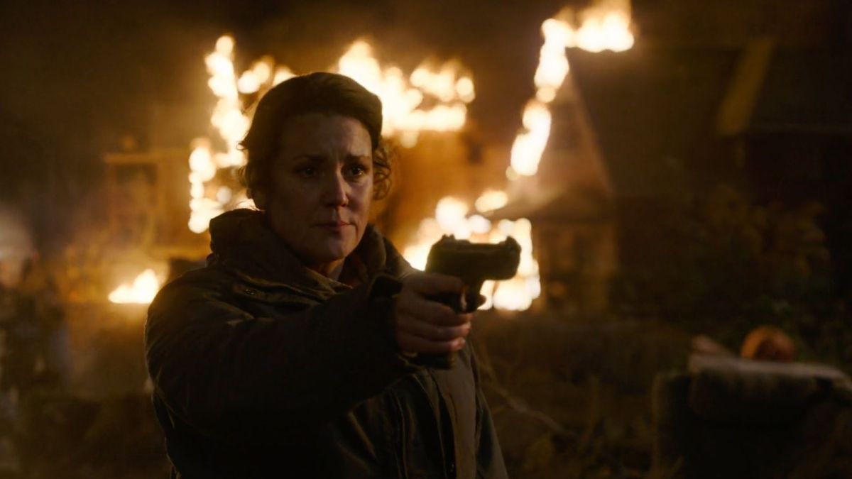Kathleen dans l'épisode 5 de The Last of Us. // Source : HBO Kathleen dans l'épisode 5 de The Last of Us. // Source : HBO