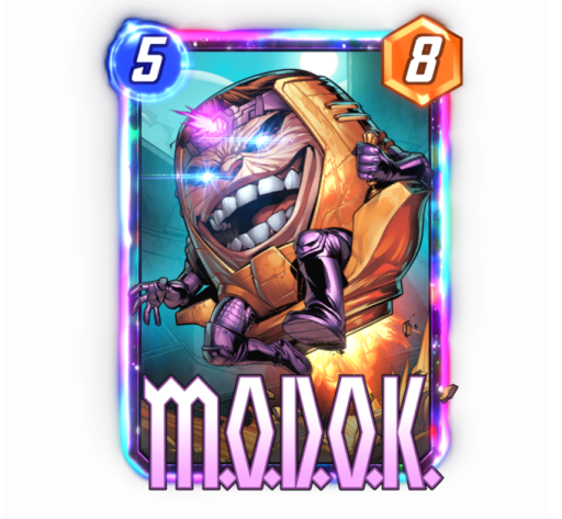 M.O.D.O.K. dans Marvel Snap. M.O.D.O.K. dans Marvel Snap.