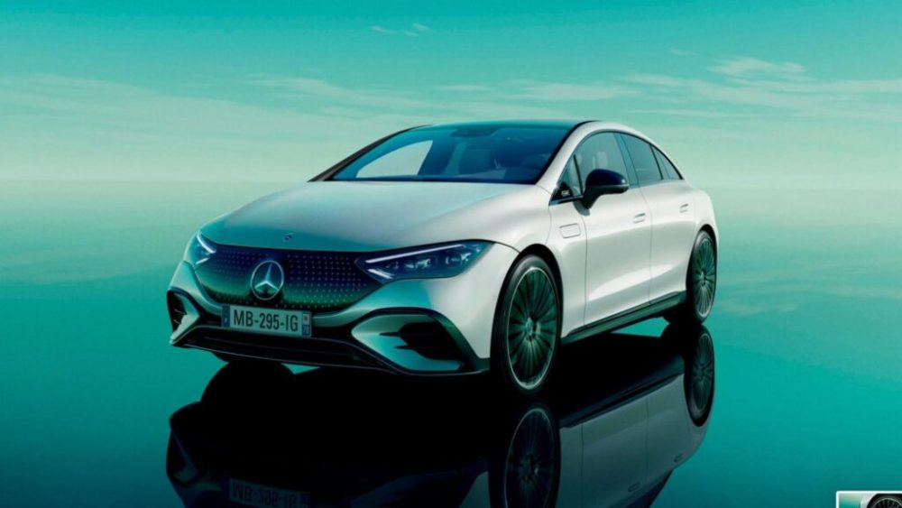 Mercedes EQE de profil // Source : Mercedes Mercedes EQE de profil // Source : Mercedes