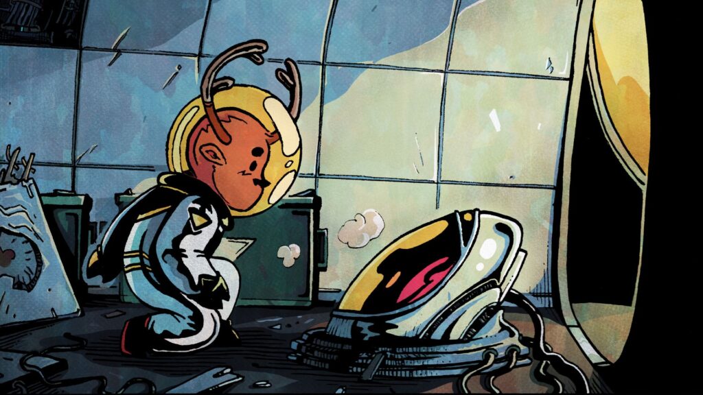 Extrait de Moon Deer // Source : Yoann Kavege / Bubble Éditions Extrait de Moon Deer // Source : Yoann Kavege / Bubble Éditions
