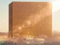 Le nouveau projet titanesque de l'Arabie saoudite : The mukaab et le quartier de New Murabba // Source : Capture d'écran / Twitter