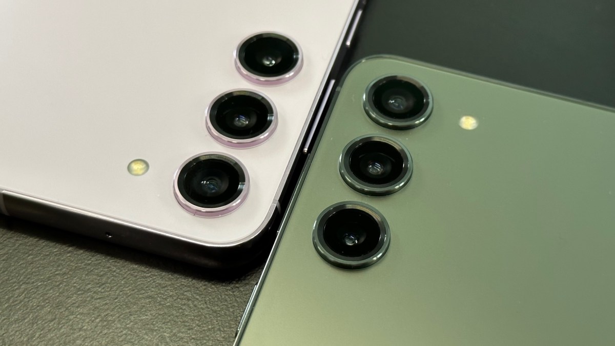 Les modules caméra des S23 et S23+. // Source : Numerama Les modules caméra des S23 et S23+. // Source : Numerama