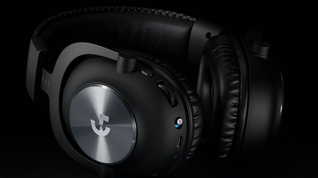 Le G Pro X possède un design sobre plutôt élégant // Source : Logitech Le G Pro X possède un design sobre plutôt élégant // Source : Logitech