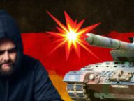 La décision de Berlin d'envoyer des chars allemands fait rager des groupes de hackers russes. // Source : Canva / Pixabay / Wikimedia Commons La décision de Berlin d'envoyer des chars allemands fait rager des groupes de hackers russes. // Source : Canva / Pixabay / Wikimedia Commons