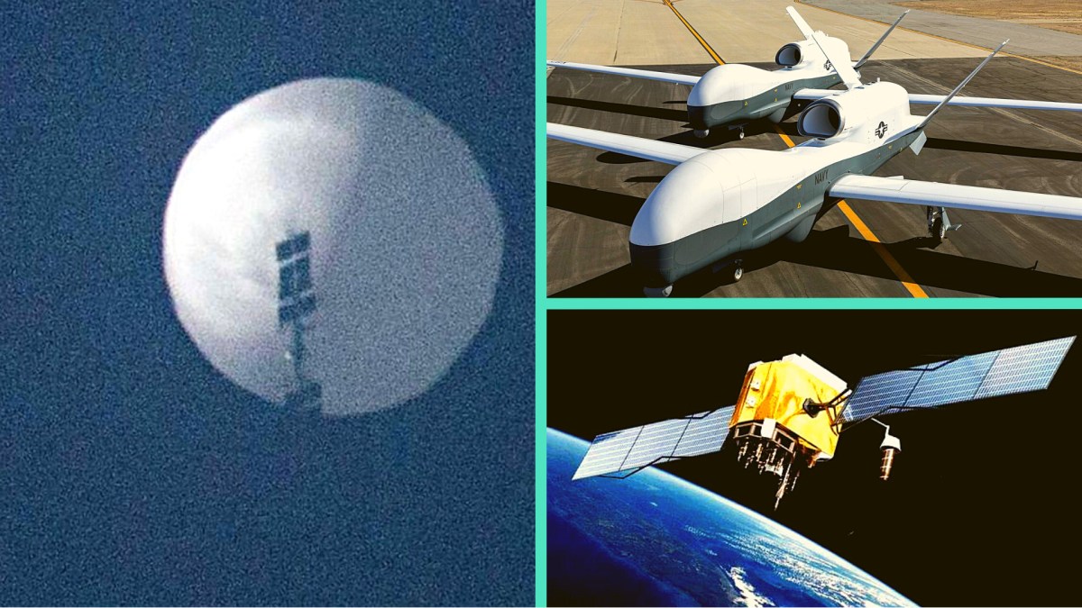 Le ballon présente d'autres avantages aux drones et aux satelllites. // Source : Chase Boak / US Navy / Nasa Le ballon présente d'autres avantages aux drones et aux satelllites. // Source : Chase Boak / US Navy / Nasa