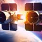 Chasse de satellites. // Source : Midjourney / Numerama