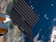 Un satellite se brisant dans l'espace. // Source : ESA/ID&Sense/ONiRiXEL , CC BY-SA 3.0 IGO