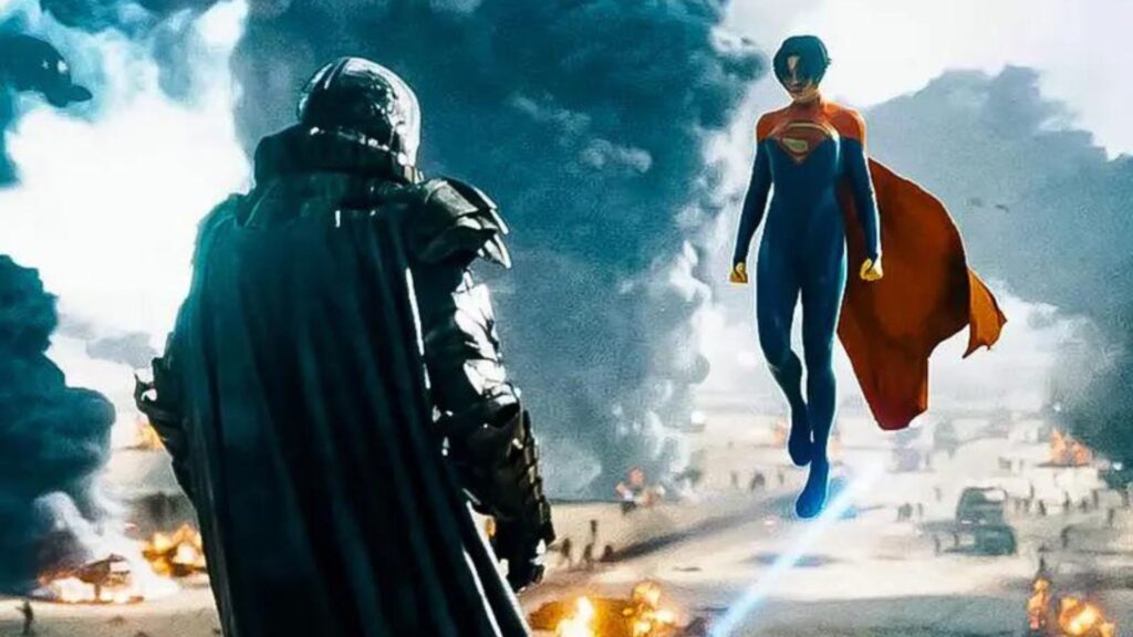Supergirl face à Zod dans Flash. // Source : Warner/DC Supergirl face à Zod dans Flash. // Source : Warner/DC