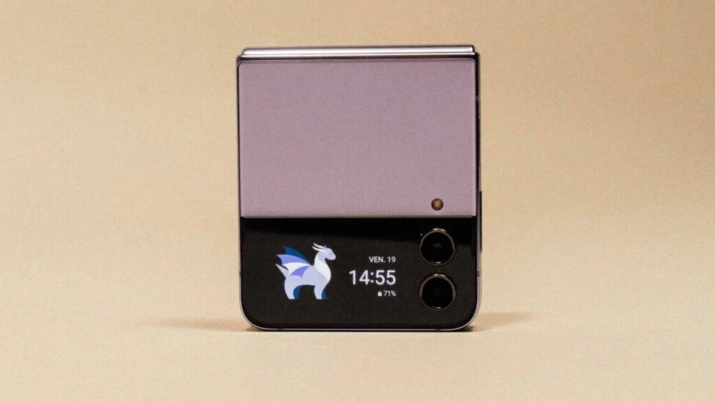 Galaxy Z Flip 4 // Source : Frandroid Galaxy Z Flip 4 // Source : Frandroid