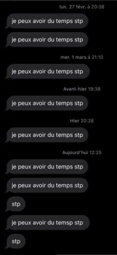 Le "temps" demandé par une fille à son père qui a limité son temps d'écran // Source : linkedin Le "temps" demandé par une fille à son père qui a limité son temps d'écran // Source : linkedin