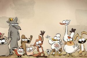 Le Grand Méchant Renard et autres contes // Source : Folivari / Panique ! / StudioCanal / RTBF (Télévision belge) - OUFtivi / VOO / Be tv