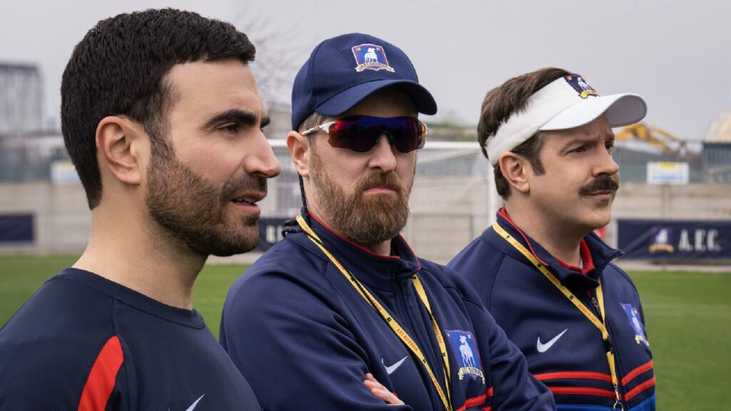Les entraîneurs du AFC Richmond (ou les meilleurs coachs du monde) // Source : Apple TV+ Les entraîneurs du AFC Richmond (ou les meilleurs coachs du monde) // Source : Apple TV+