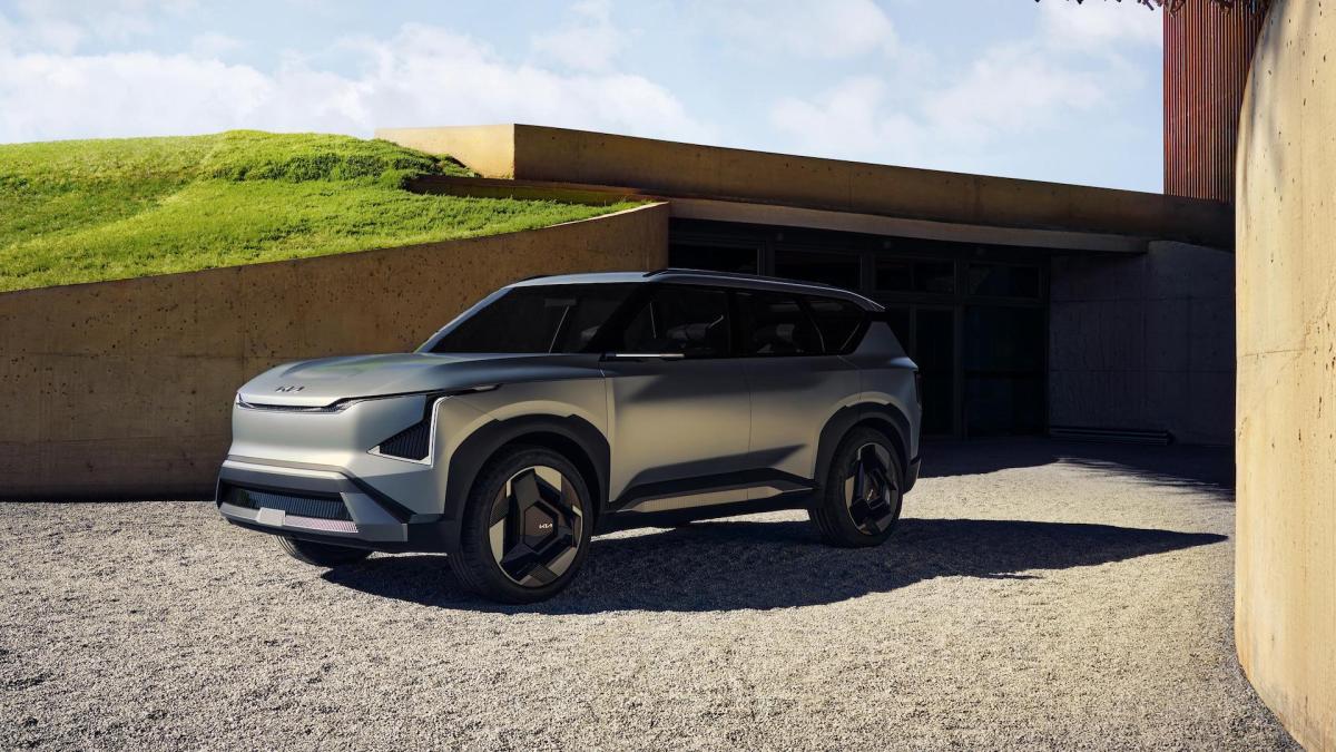 Le KIA EV5 Concept // Source : Kia Le KIA EV5 Concept // Source : Kia