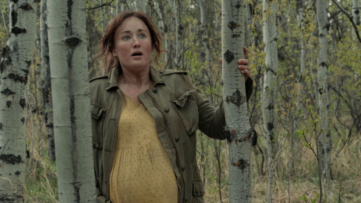 Anna, la mère d'Ellie, interprétée par Ashley Johnson dans la série. // Source : HBO Anna, la mère d'Ellie, interprétée par Ashley Johnson dans la série. // Source : HBO