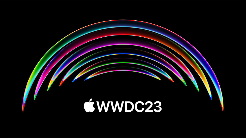 L'image officielle de la WWDC 23. // Source : Apple L'image officielle de la WWDC 23. // Source : Apple